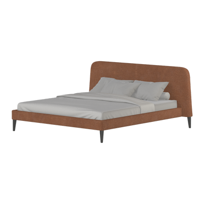 Selma Double Bed with Deep Vertical Tufting