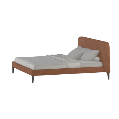 Selma Double Bed with Deep Vertical Tufting