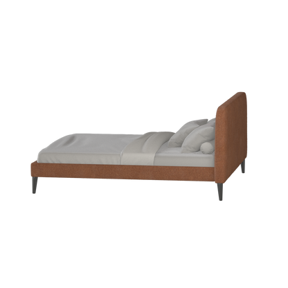 Selma Double Bed with Deep Vertical Tufting