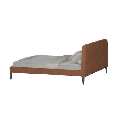 Selma Double Bed with Deep Vertical Tufting
