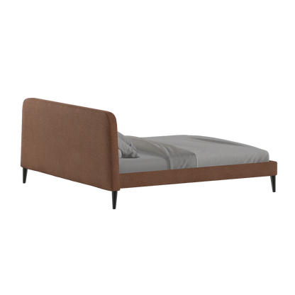Selma Double Bed with Deep Vertical Tufting