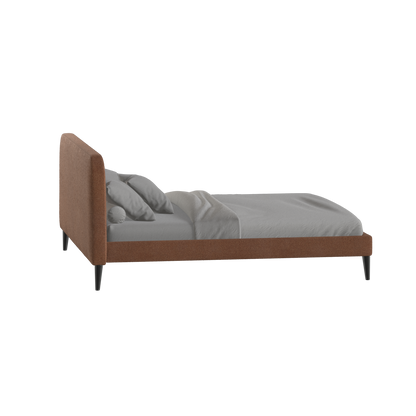 Selma Double Bed with Deep Vertical Tufting
