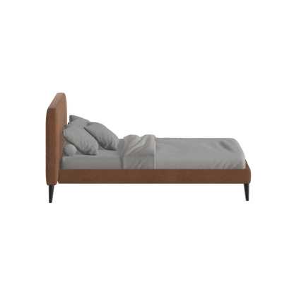 Selma Double Bed with Deep Vertical Tufting