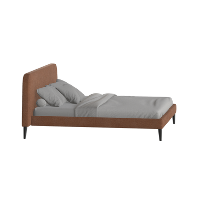 Selma Double Bed with Deep Vertical Tufting