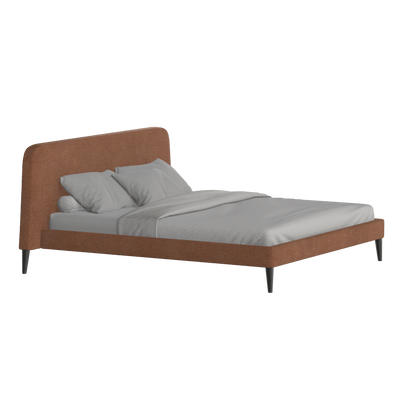 Selma Double Bed with Deep Vertical Tufting