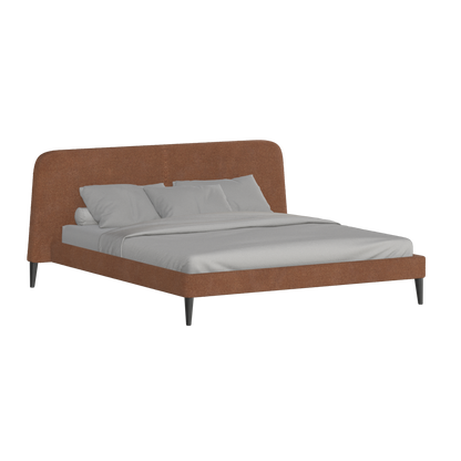 Selma Double Bed with Deep Vertical Tufting