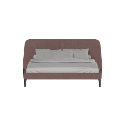 Lit double Selma avec capitonnage vertical profond