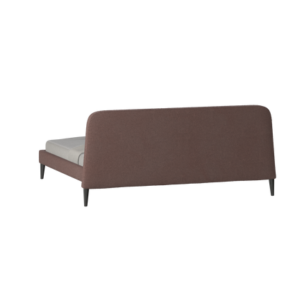 Lit double Selma avec capitonnage vertical profond