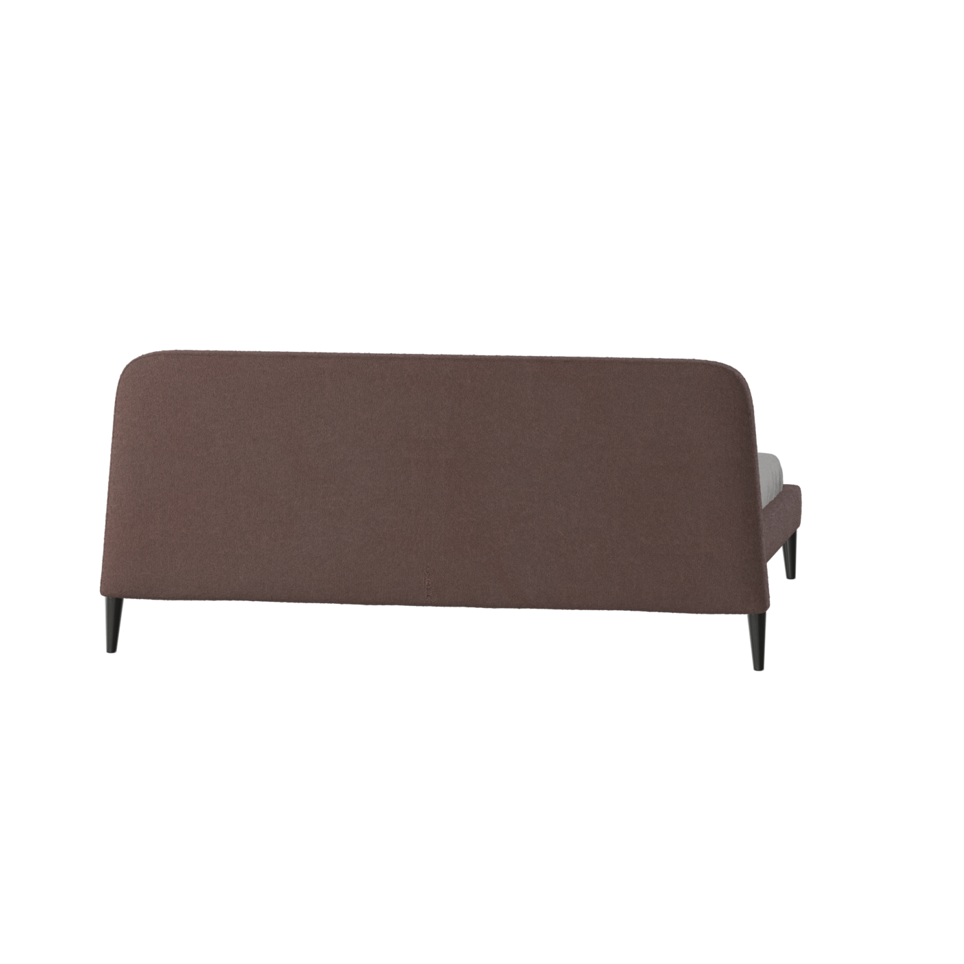 Lit double Selma avec capitonnage vertical profond