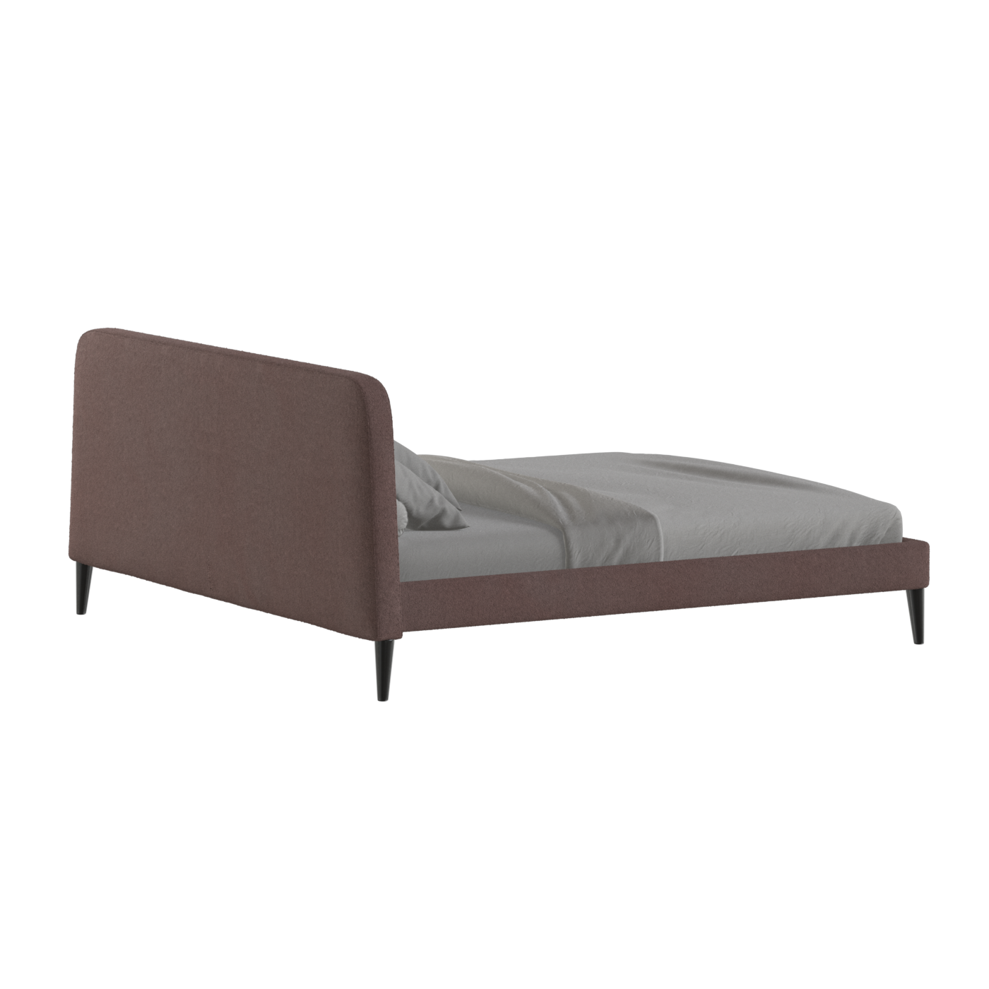 Lit double Selma avec capitonnage vertical profond