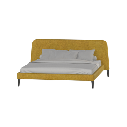 Selma Double Bed with Deep Vertical Tufting