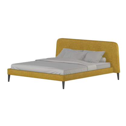 Selma Double Bed with Deep Vertical Tufting