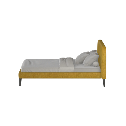 Selma Double Bed with Deep Vertical Tufting