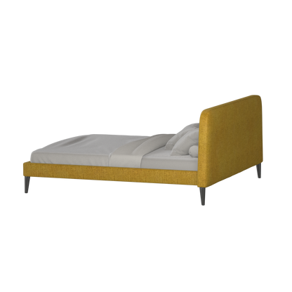 Selma Double Bed with Deep Vertical Tufting