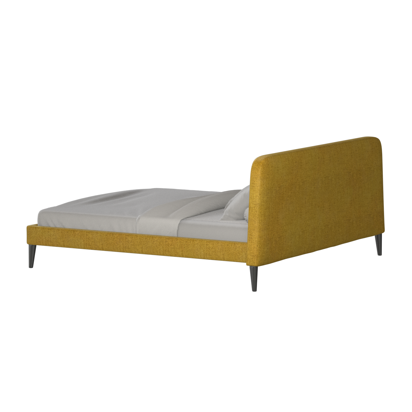 Selma Double Bed with Deep Vertical Tufting