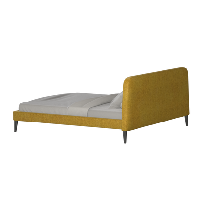 Selma Double Bed with Deep Vertical Tufting
