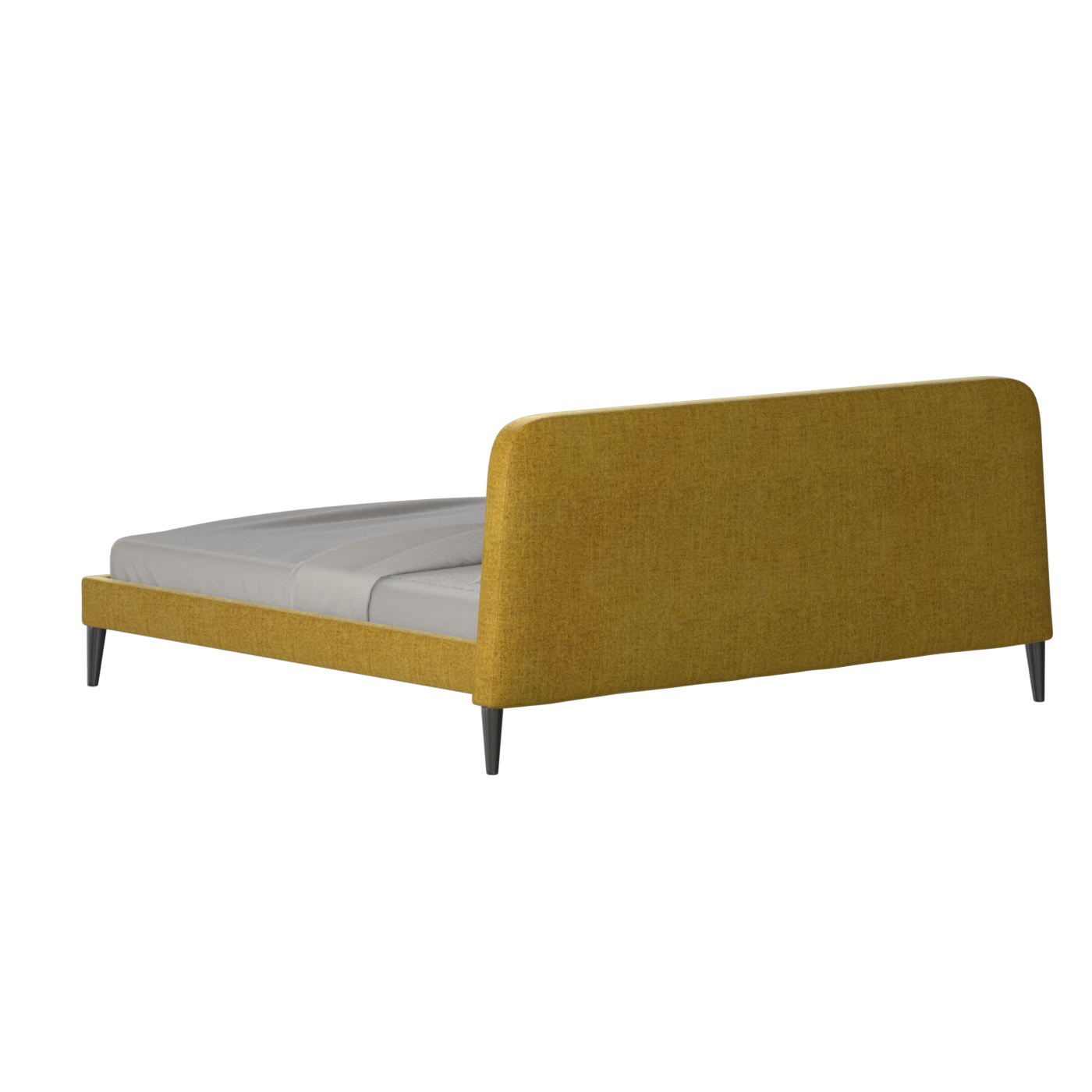 Selma Double Bed with Deep Vertical Tufting