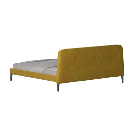 Selma Double Bed with Deep Vertical Tufting