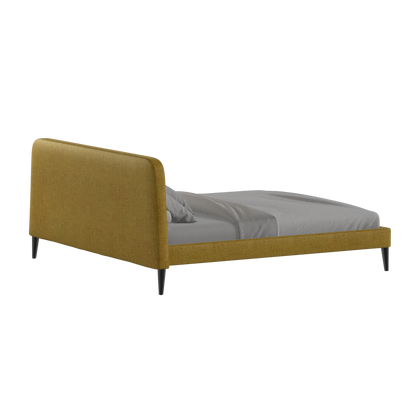 Selma Double Bed with Deep Vertical Tufting