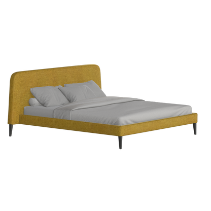 Selma Double Bed with Deep Vertical Tufting