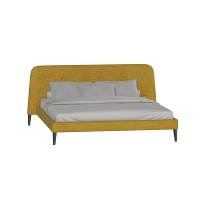 Selma Double Bed with Deep Vertical Tufting