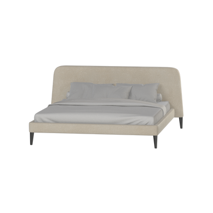 Selma Double Bed with Deep Vertical Tufting