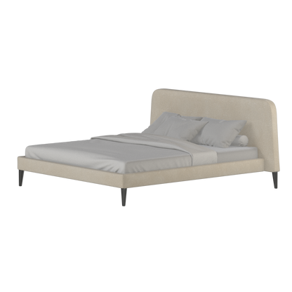 Selma Double Bed with Deep Vertical Tufting