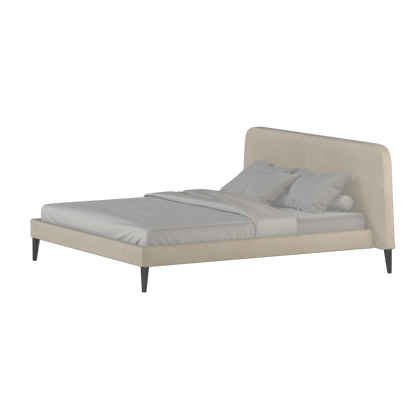 Selma Double Bed with Deep Vertical Tufting