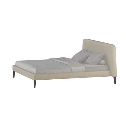 Selma Double Bed with Deep Vertical Tufting