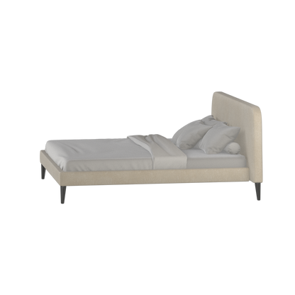 Selma Double Bed with Deep Vertical Tufting