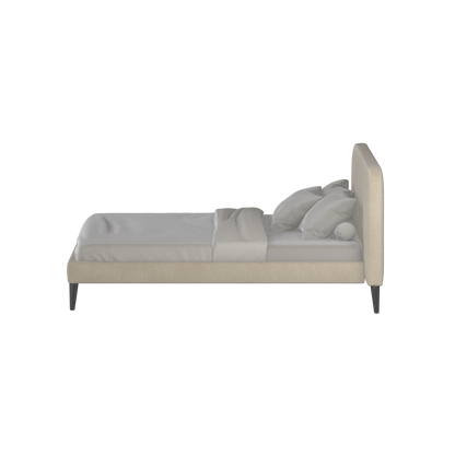 Selma Double Bed with Deep Vertical Tufting