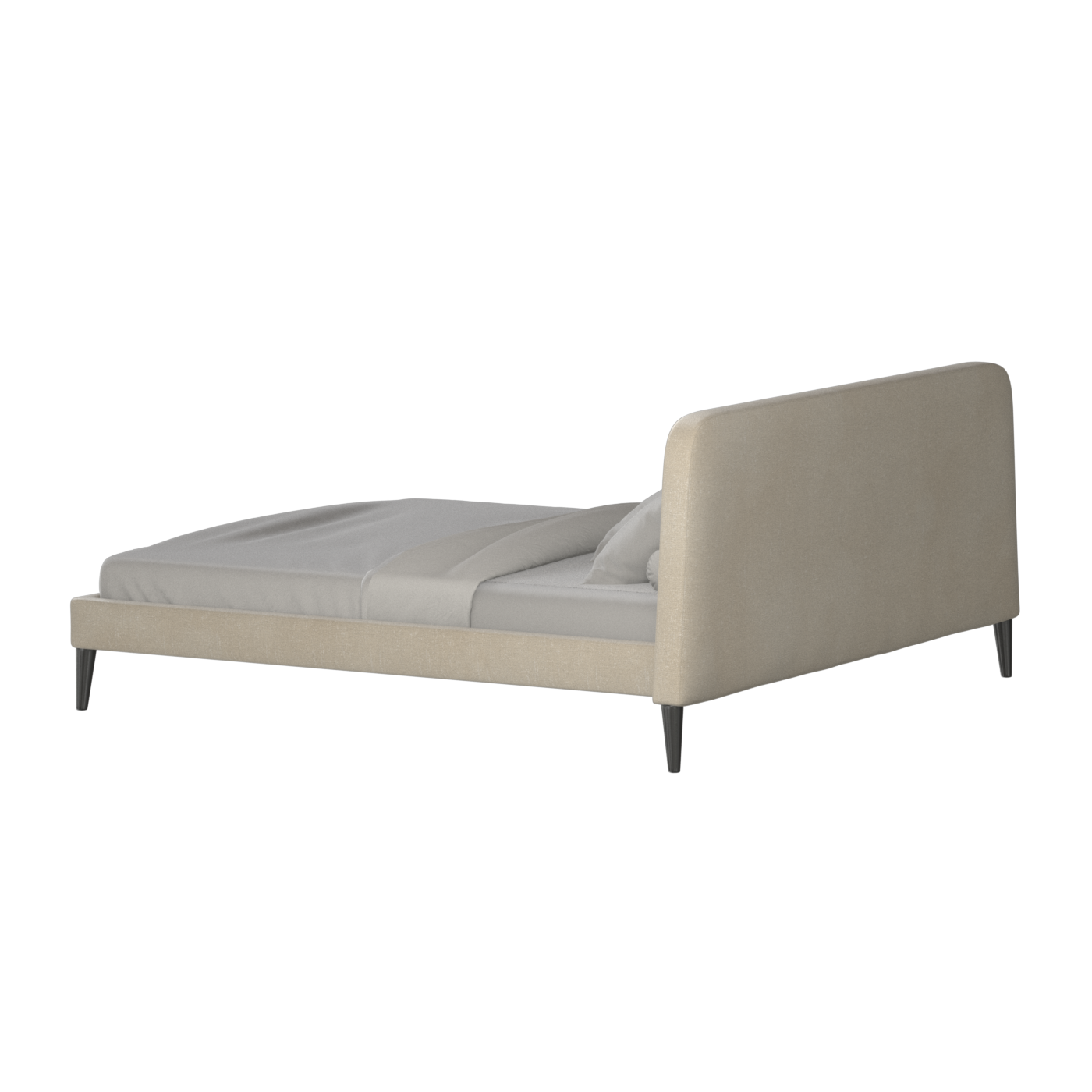 Selma Double Bed with Deep Vertical Tufting