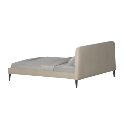 Selma Double Bed with Deep Vertical Tufting