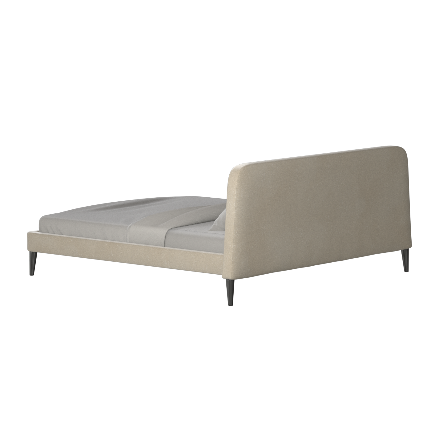 Selma Double Bed with Deep Vertical Tufting