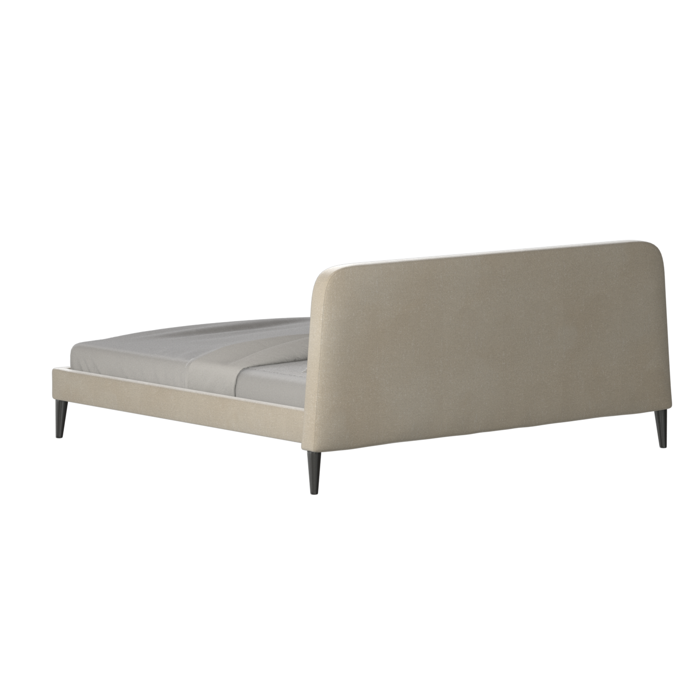 Selma Double Bed with Deep Vertical Tufting