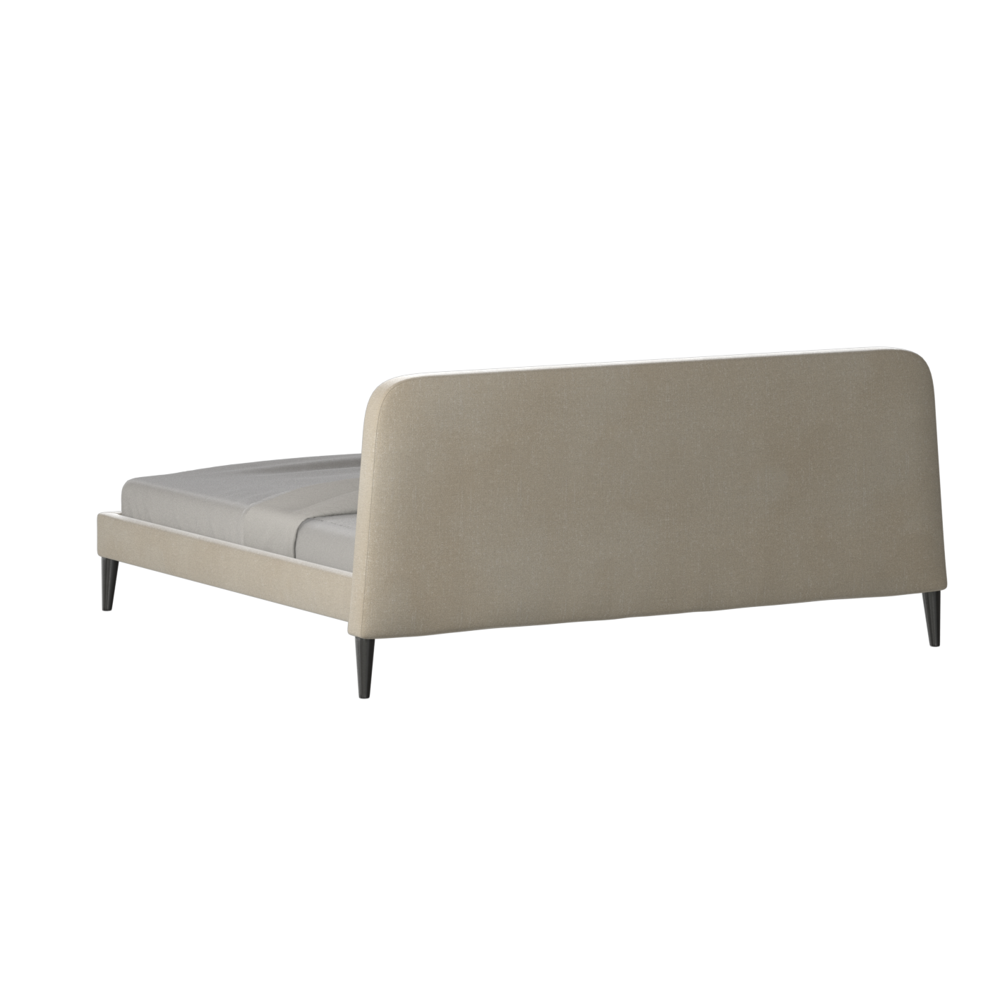 Selma Double Bed with Deep Vertical Tufting