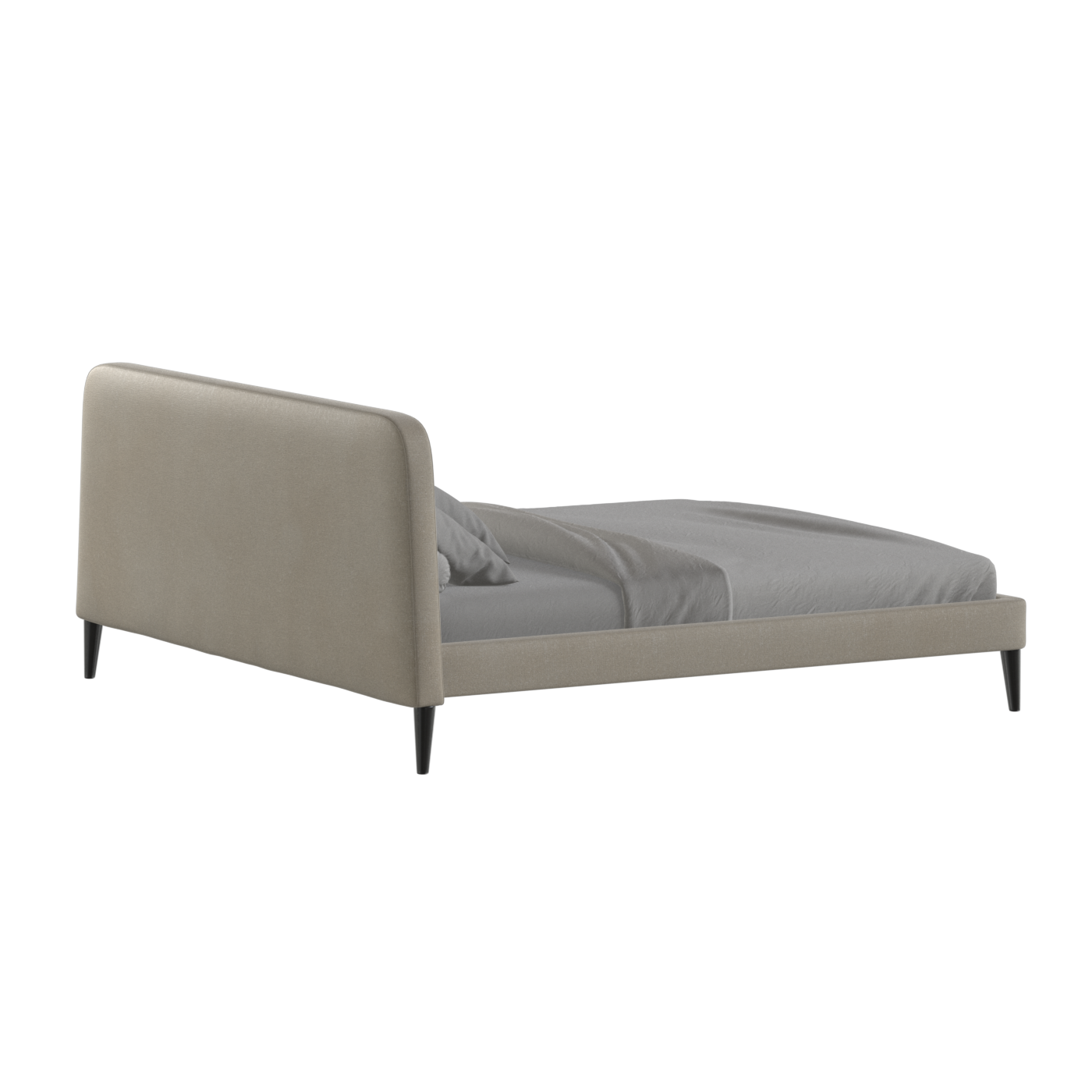 Selma Double Bed with Deep Vertical Tufting