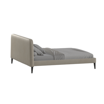 Selma Double Bed with Deep Vertical Tufting