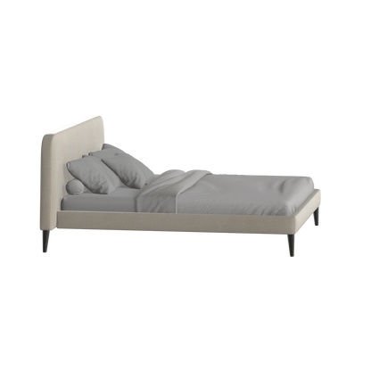 Selma Double Bed with Deep Vertical Tufting