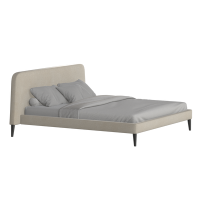 Selma Double Bed with Deep Vertical Tufting