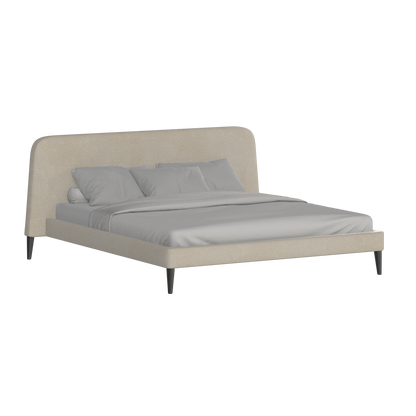 Selma Double Bed with Deep Vertical Tufting