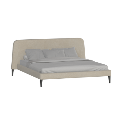 Selma Double Bed with Deep Vertical Tufting