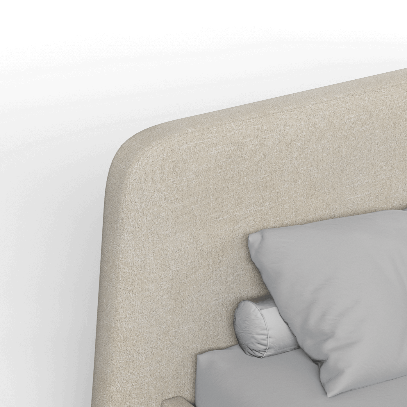 Selma Double Bed with Deep Vertical Tufting