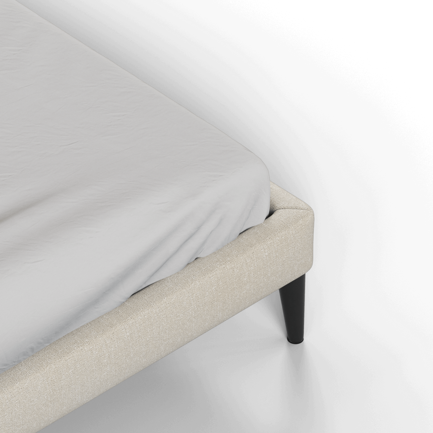 Selma Double Bed with Deep Vertical Tufting