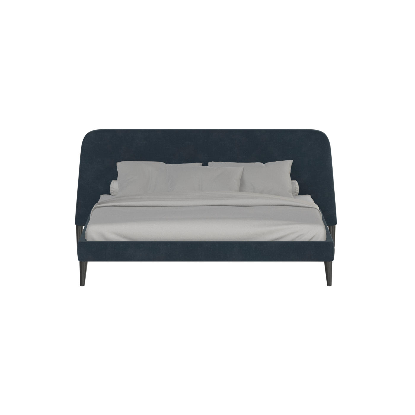 Selma Double Bed with Deep Vertical Tufting