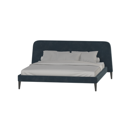 Selma Double Bed with Deep Vertical Tufting