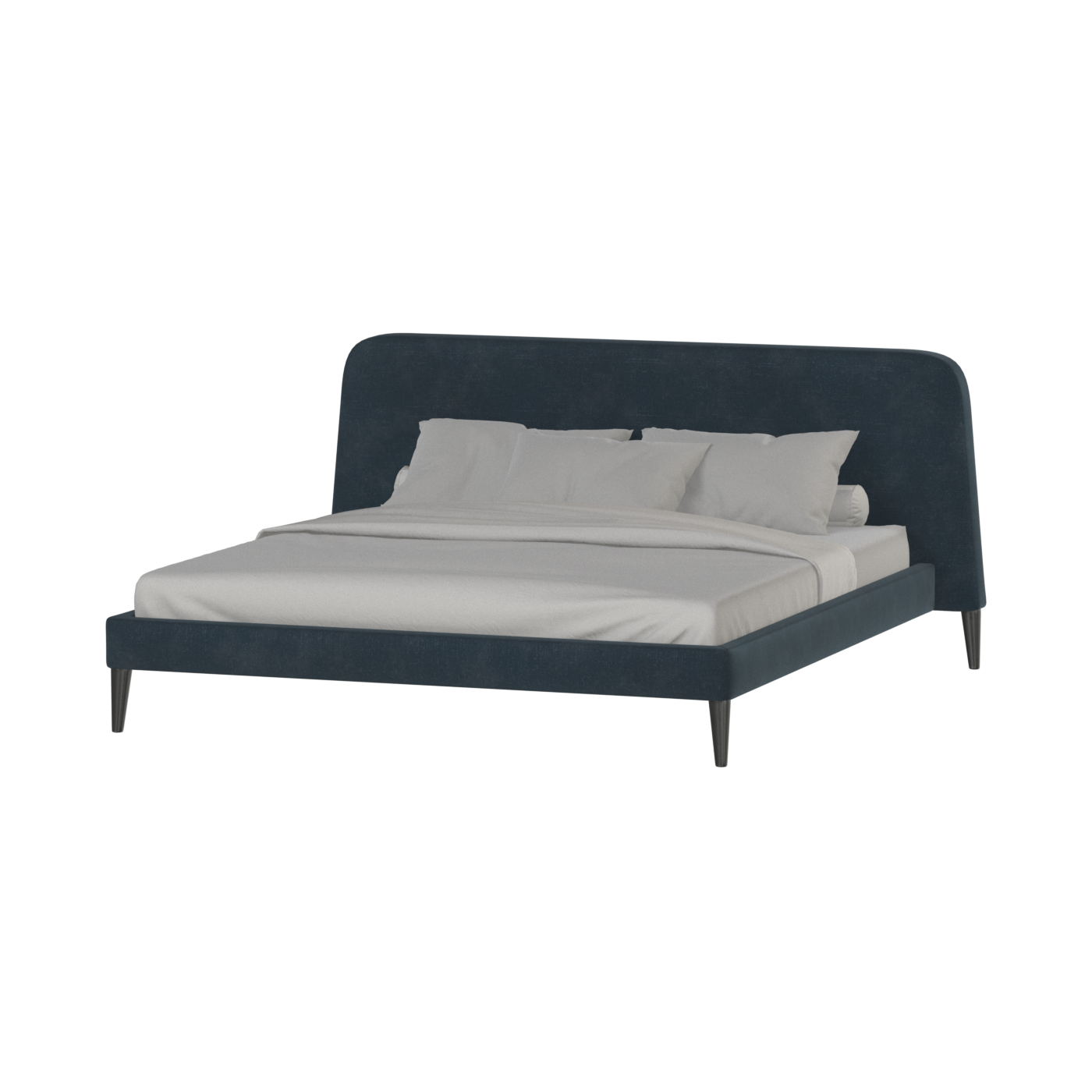 Selma Double Bed with Deep Vertical Tufting