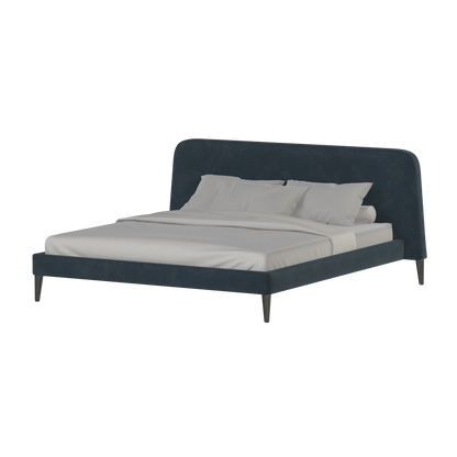 Selma Double Bed with Deep Vertical Tufting