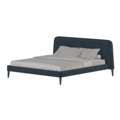 Selma Double Bed with Deep Vertical Tufting
