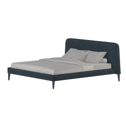 Selma Double Bed with Deep Vertical Tufting